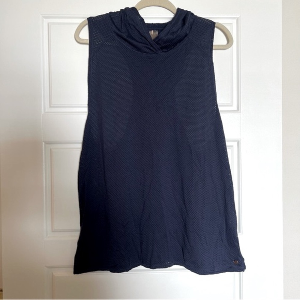 CALIA BY CARRIE UNDERWOOD Mesh Top Hood Navy size XL